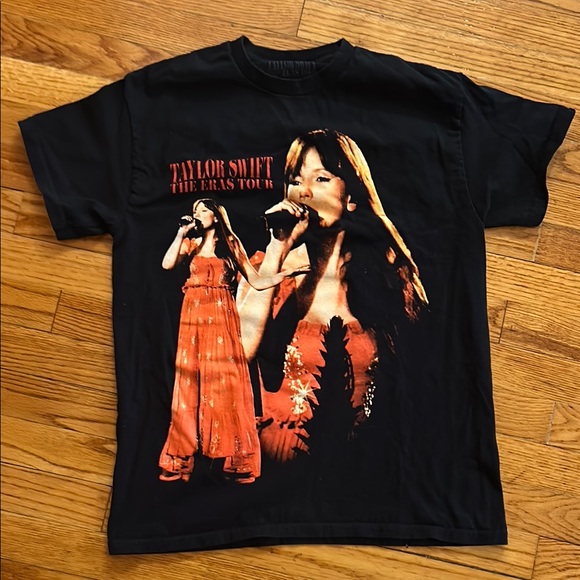Taylor Swift Tops - Taylor Swift official Eras tour tshirt, Evermore era, size M